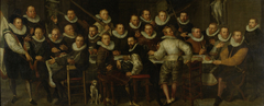 The Company of Captain Gillis Jansz Valckenier and Lieutenant Pieter Jacobsz Bas, Amsterdam, 1599 by Pieter Isaacsz