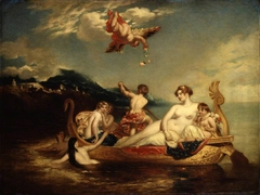 The Coral Finder: Venus and her Youthful Satellites, replica