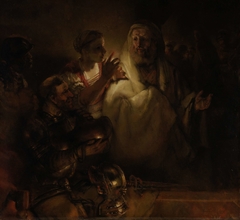 The Denial of St Peter by Rembrandt
