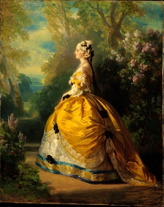 The Empress Eugénie (Eugénie de Montijo, 1826–1920, Condesa de Teba) by Franz Xaver Winterhalter