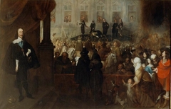 The Execution of Charles I of England by Gonzales Coques