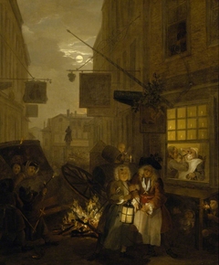 The Four Times of Day: Night by William Hogarth