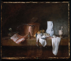 The Kitchen Table by Jean-Baptiste-Siméon Chardin
