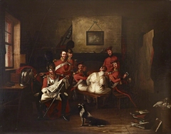 The Life Guards in a Guardroom by Edward Bird