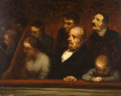 The Loge (In the Theatre Boxes) by Honoré Daumier