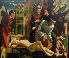 The Martyrdom of St. Lawrence by Michael Pacher