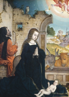 The Nativity by Juan de Flandes