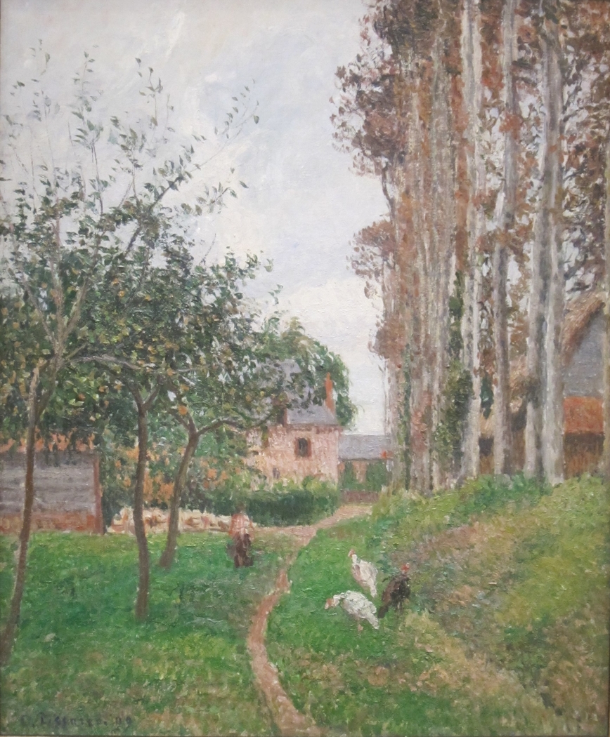 The Orchard at the Manoir d'Ango with Hens, Varengeville