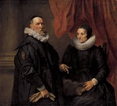 The painter Jan de Wael and his wife Gertrud de Jode by Anthony van Dyck