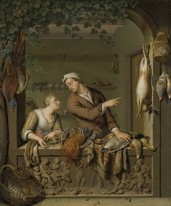 The Poultry Seller by Willem van Mieris