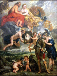 The Presentation of Marie de' Medici's Portrait to Henry IV by Peter Paul Rubens