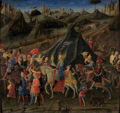 The Procession of the Magi by Zanobi Strozzi