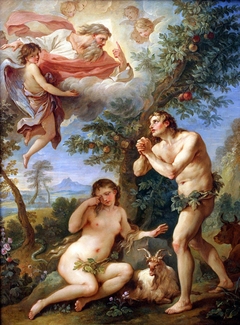 The Rebuke of Adam and Eve by Charles-Joseph Natoire