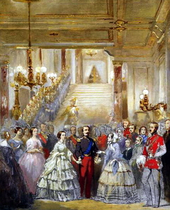 The Reception of Queen Victoria by Napoleon III at St Cloud, 18 August 1855