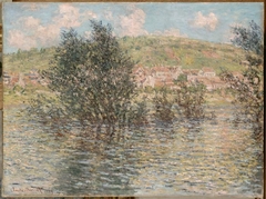 The Seine at Vétheuil, Sun Effect after Rain by Claude Monet