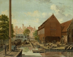 The Shipyard 'D'Hollandsche Tuin' on Bickers Eiland, Amsterdam
