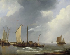 The Steam Ferry at the Moerdijk