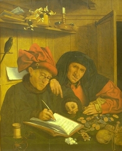 The Two Tax Collectors by Quinten Metsys