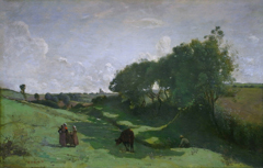 The Vale by Jean-Baptiste-Camille Corot 1