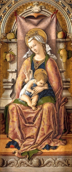 The Virgin and Child by Carlo Crivelli
