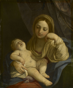 The Virgin with the Sleeping Child by Anonymous
