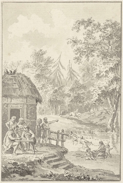 Uitspanningen der Batavieren by Engelbertus Matthias Engelberts