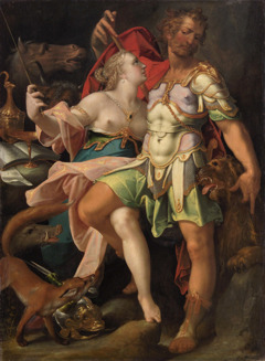 Ulysses and Circe by Bartholomeus Spranger