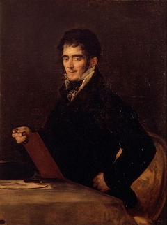 Retrato del grabador español Rafael Esteve Vilella (1772-1847) by Francisco de Goya