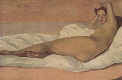 Marietta - Roma by Jean-Baptiste-Camille Corot