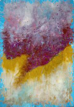 Untitled (purple, yellow) by Kyriakos Mauridis