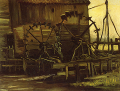 Water Mill at Gennep by Vincent van Gogh