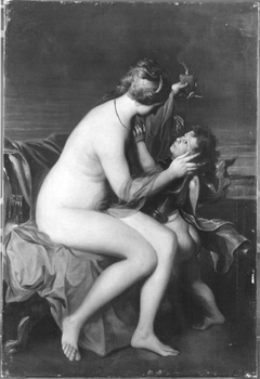 Venus und Amor (Allegorie der Liebe) by Daniël Mijtens