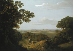 View of the Campi Flegrei from the Camaldolese Convent near Naple by Thomas Jones
