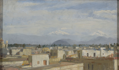 View of the Capital of Mexico by Antonio Fabrés