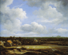 View of the Plain of Haarlem with Bleaching Grounds