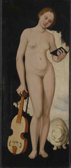 Woman with Cat by Hans Baldung