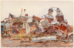 Wrecked Sugar Refinery by John Singer Sargent