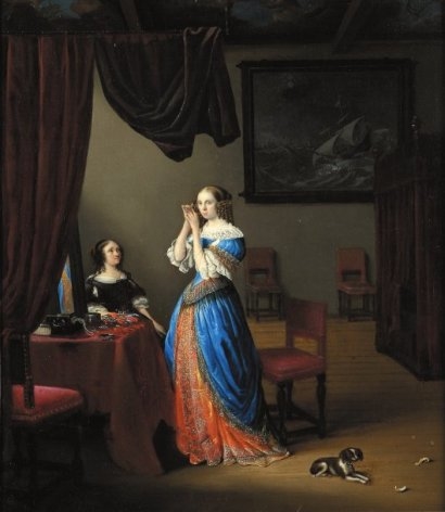 Young Woman before a Mirror