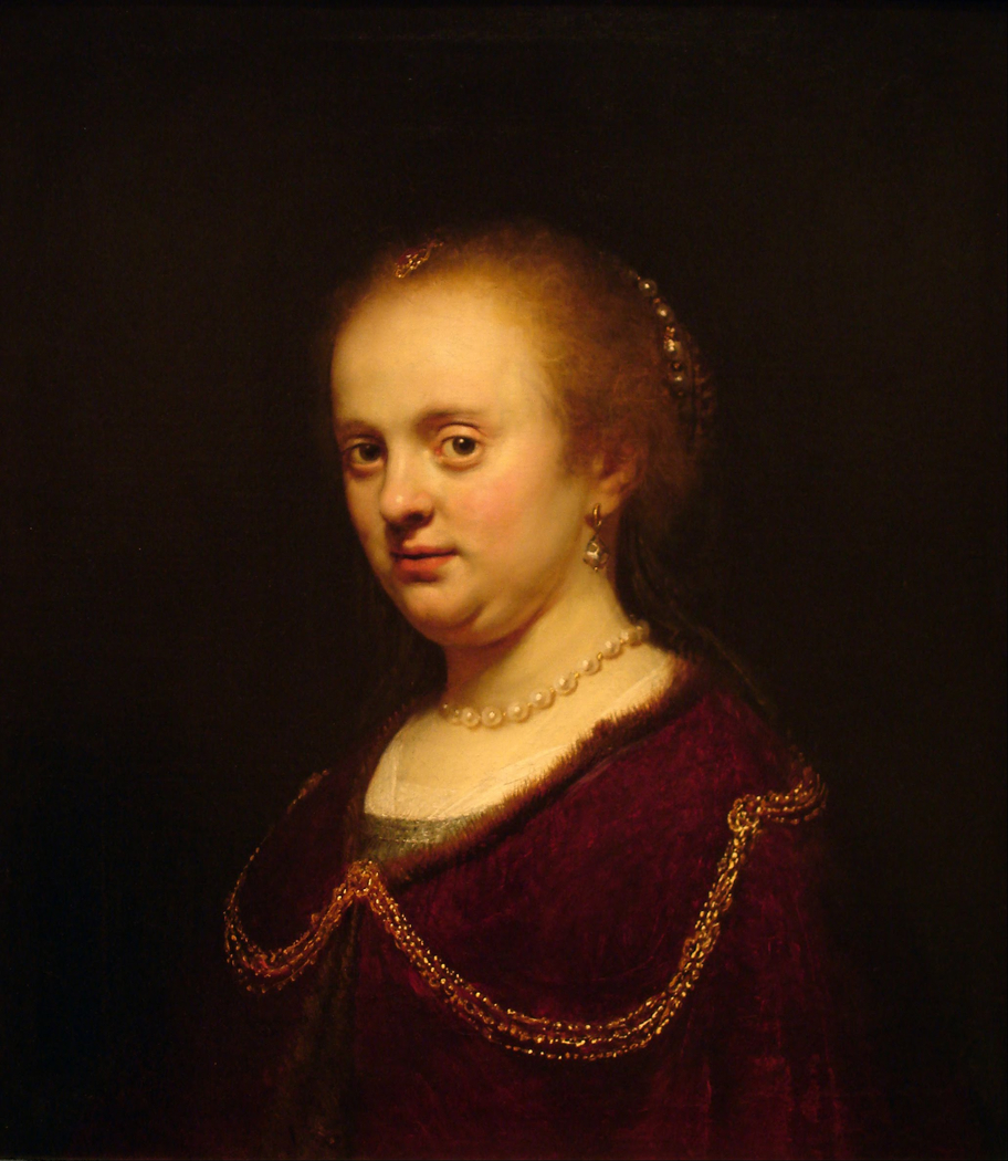 Young Woman with a Gold Chain