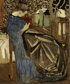 A Seamstress by Édouard Vuillard