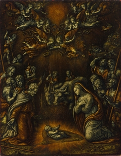 Adoration by Girolamo da Treviso the Younger
