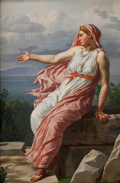 Alcyone's Farewell to her Husband. From Ovid's Metamorphoses, Song XI by Christoffer Wilhelm Eckersberg