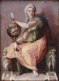 Allegory of Prudence and Astrology by Marcello Venusti
