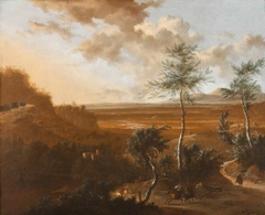 An Extensive Southern Landscape with an Ambush