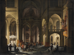 An Interior of a Church by Anthonie de Lorme