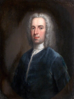 An Unknown Man in a Blue Coat by Anonymous