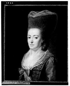 Anna Maria Boreel (1738-1781), echtgenote van François Fagel by Benjamin Samuel Bolomey