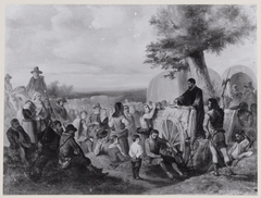 Anno 1566. Een prediking in 't open veld by Karel Frederik Bombled