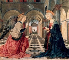 Annunciation by Piermatteo Lauro de' Manfredi da Amelia