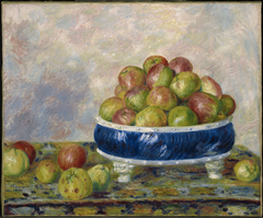 Apples in a Dish by Auguste Renoir